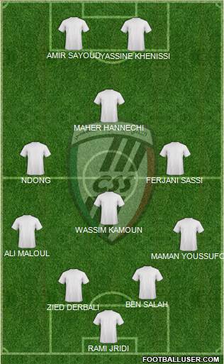 Club Sportif Sfaxien Formation 2014