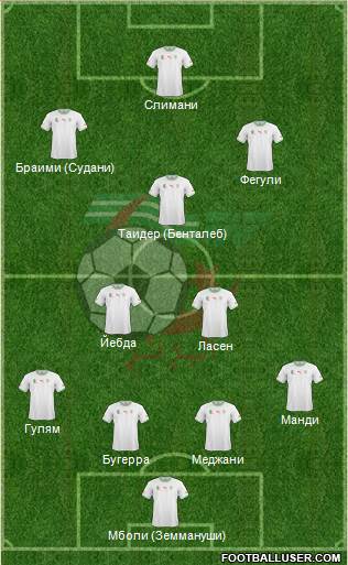 Algeria Formation 2014