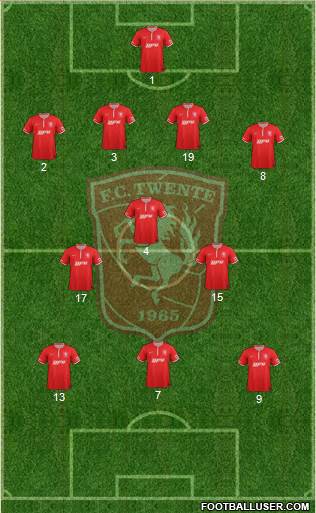 FC Twente Formation 2014