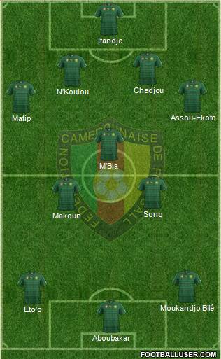 Cameroon Formation 2014