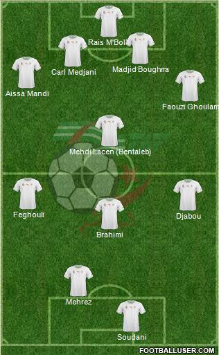 Algeria Formation 2014