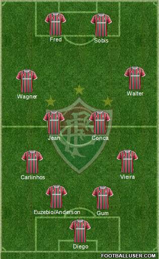 Fluminense FC Formation 2014