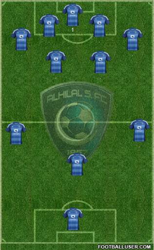 Al-Hilal (KSA) Formation 2014