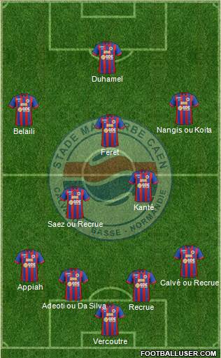 Stade Malherbe Caen Basse-Normandie Formation 2014