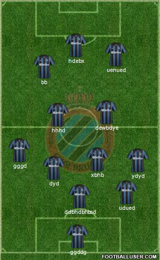 Club Brugge KV Formation 2014