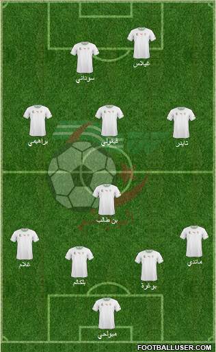 Algeria Formation 2014