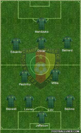 Cameroon Formation 2014