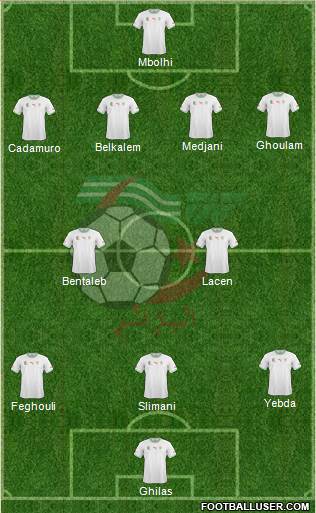 Algeria Formation 2014