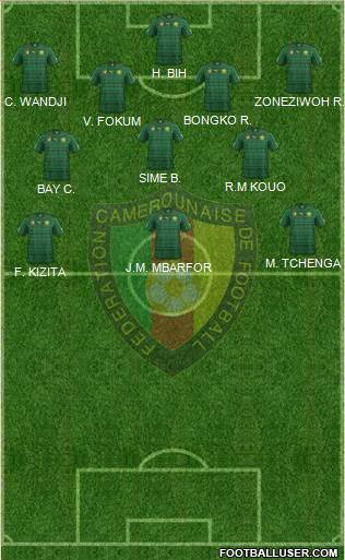 Cameroon Formation 2014