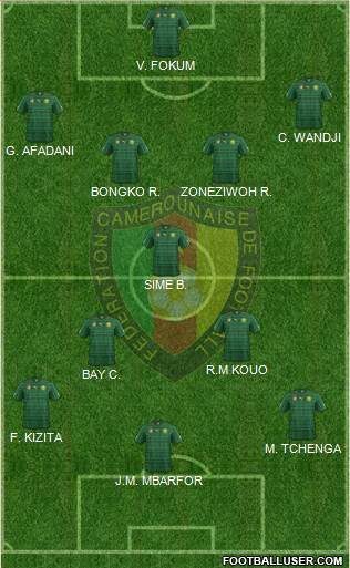 Cameroon Formation 2014