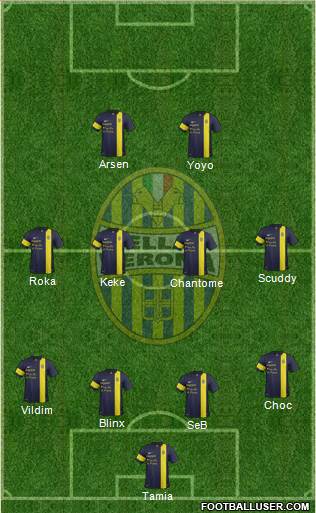 Hellas Verona Formation 2014