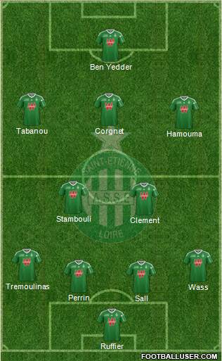 A.S. Saint-Etienne Formation 2014