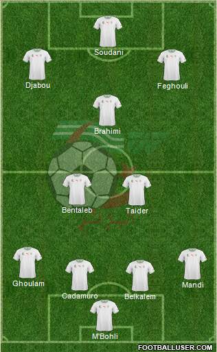 Algeria Formation 2014