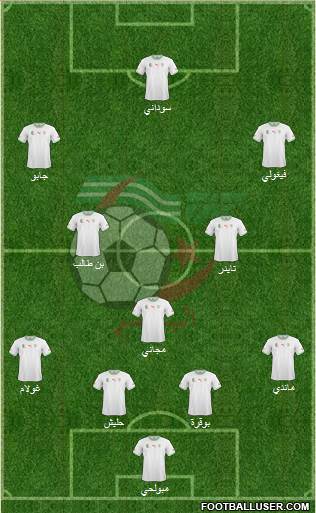 Algeria Formation 2014