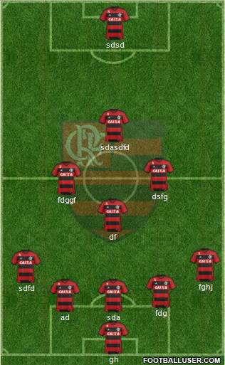 CR Flamengo Formation 2014