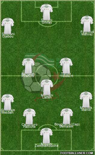 Algeria Formation 2014