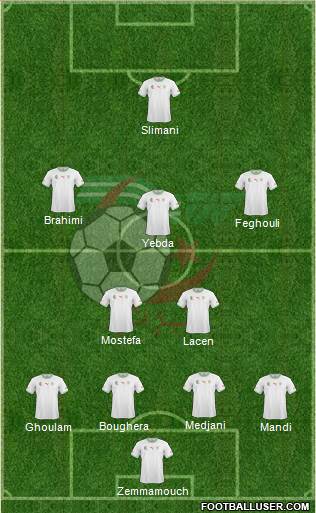 Algeria Formation 2014