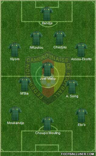 Cameroon Formation 2014