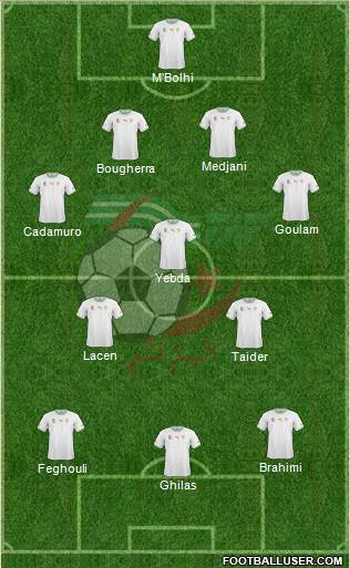 Algeria Formation 2014