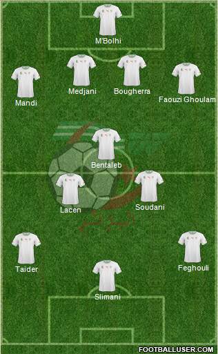 Algeria Formation 2014