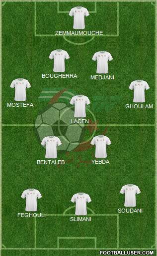 Algeria Formation 2014