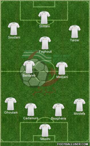 Algeria Formation 2014