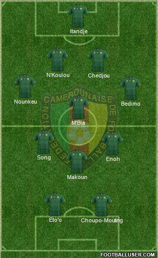 Cameroon Formation 2014