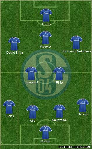 FC Schalke 04 Formation 2014