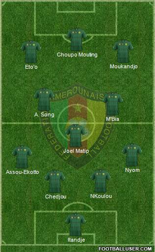 Cameroon Formation 2014