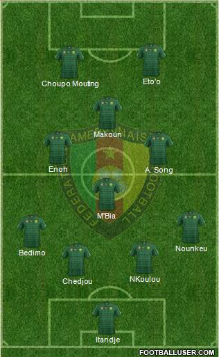 Cameroon Formation 2014