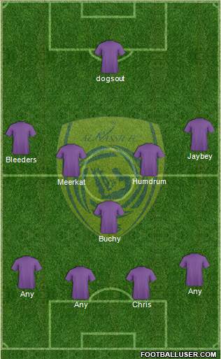 Al-Nassr (KSA) Formation 2014