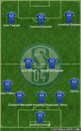 FC Schalke 04 Formation 2014