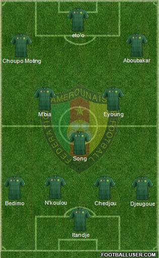 Cameroon Formation 2014