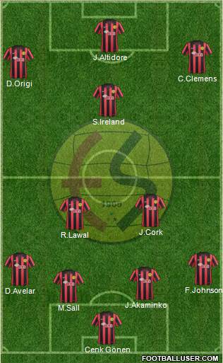 Eskisehirspor Formation 2014