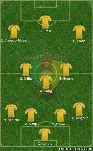 Cameroon Formation 2014