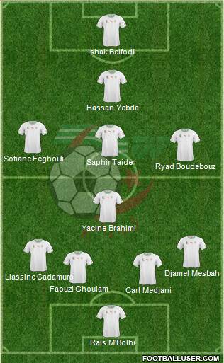 Algeria Formation 2014