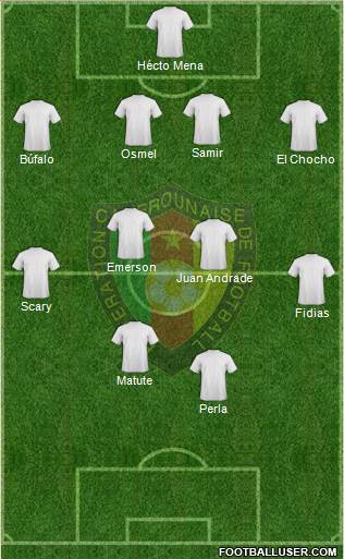 Cameroon Formation 2014