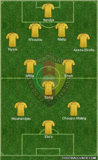 Cameroon Formation 2014