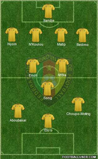 Cameroon Formation 2014