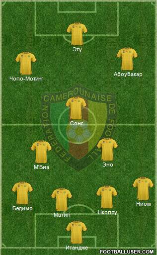 Cameroon Formation 2014