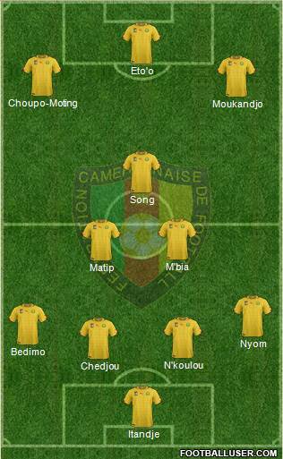 Cameroon Formation 2014