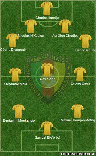 Cameroon Formation 2014