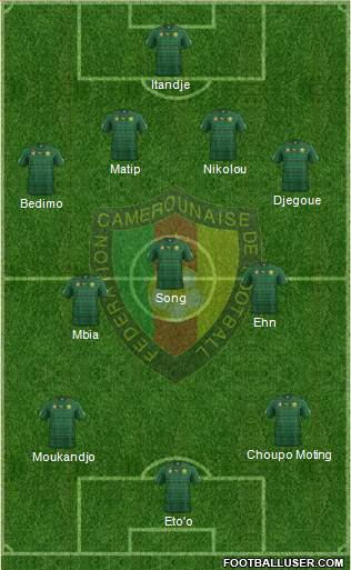 Cameroon Formation 2014