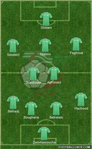 Algeria Formation 2014