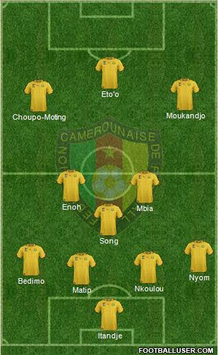 Cameroon Formation 2014