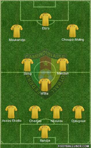 Cameroon Formation 2014