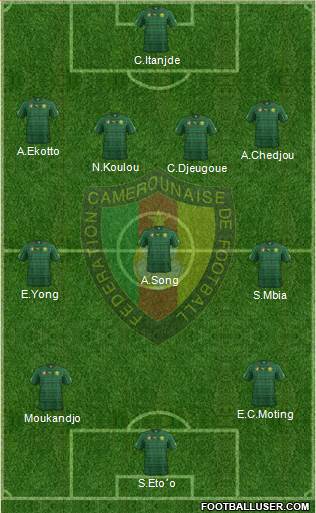 Cameroon Formation 2014