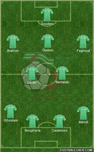 Algeria Formation 2014