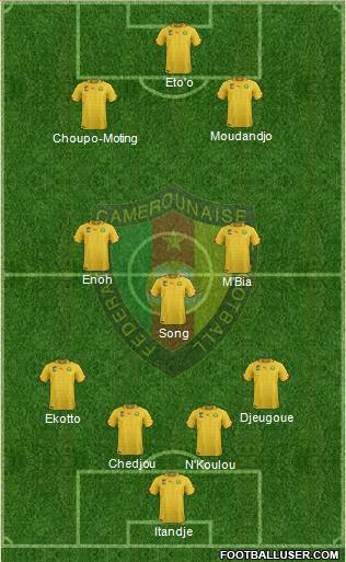 Cameroon Formation 2014