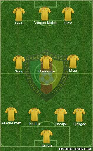 Cameroon Formation 2014